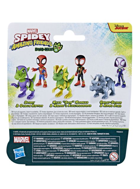 Figura de Acción Miles Spin Morales + Electrosaurus-1