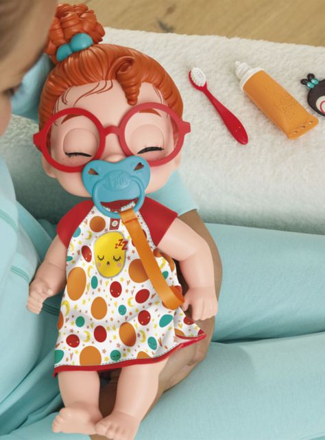 Muñeca Felices Sueño Dottie Doodle Cabello Rojo-5