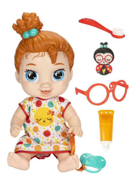 Muñeca Felices Sueño Dottie Doodle Cabello Rojo-2
