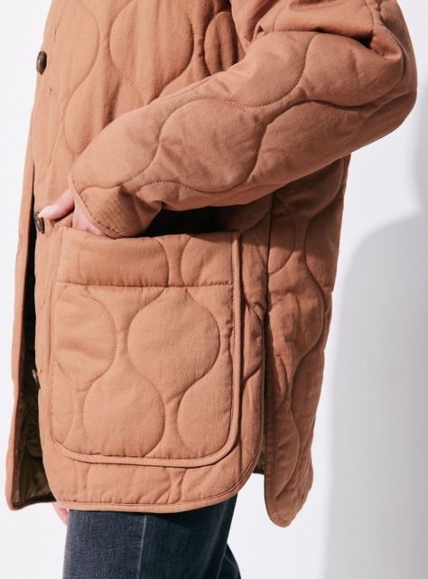 Chaqueta Quilted con Botones-3