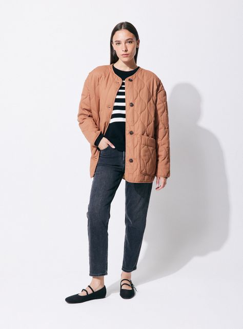Chaqueta Quilted con Botones-4