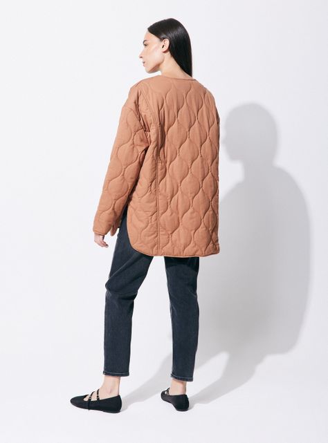 Chaqueta Quilted con Botones-5