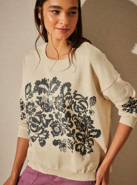 Sweater Estampado Floral-2
