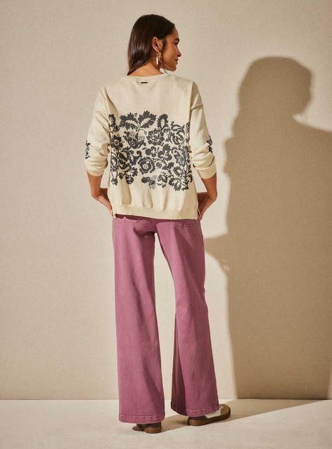 Sweater Estampado Floral-5