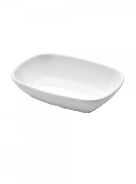 Set 4 Plato Rectangular Melamina 14 x 3.3 cm Kulsan-0
