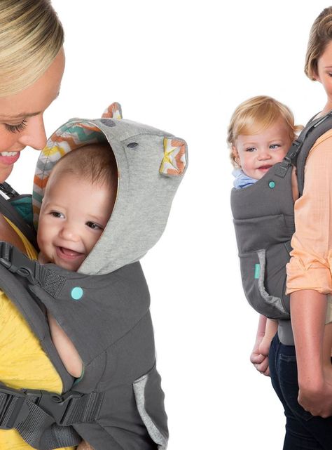 Porta Bebe Cuddle Up Ergonomic Gris Infantino-1