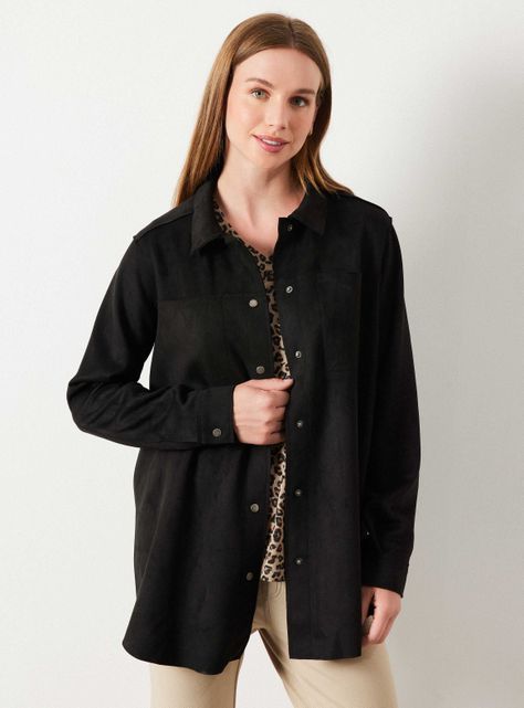 Chaqueta Look Suede-0