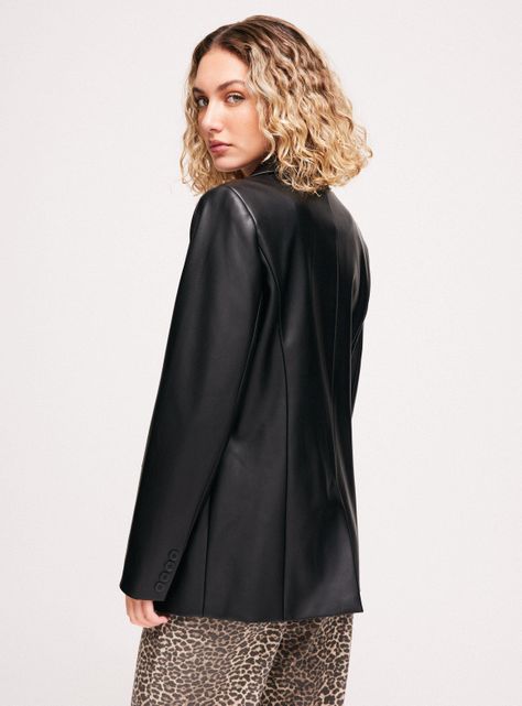 Blazer Efecto Piel-1