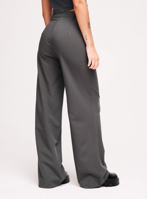 Pantalón Recto Fluido-1