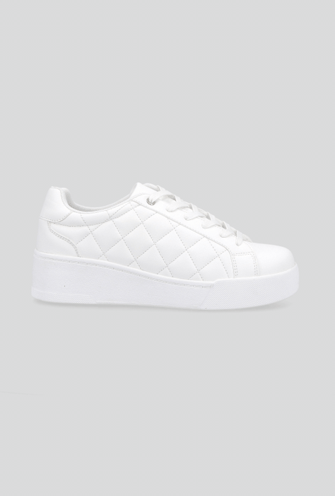 Zapatilla Urbana Efecto Quilt con Plataforma Mujer-4