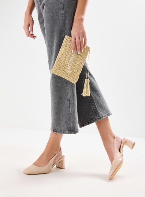 Zapato de Vestir Efecto Cuero Craquelado Mujer-0