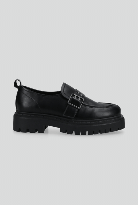 Zapato Casual Ojetillos Metálicos Plataforma y Track Mujer-4