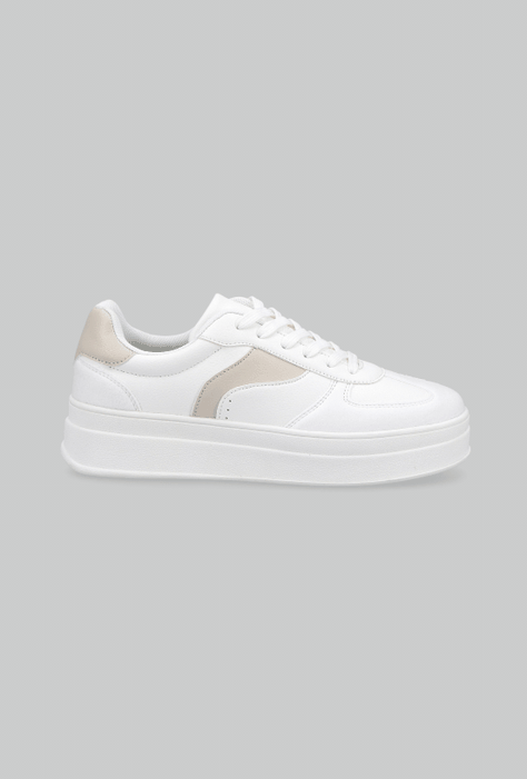 Zapatilla Urbana Retro Plataforma Mujer-4
