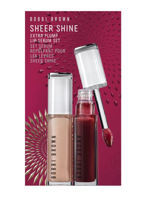 Set de Brillos Labiales Sheer Shine Extra Plump Lip Serum-3