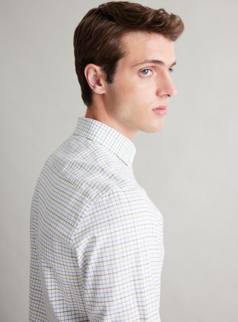 Camisa Manga Larga Check Básica-3