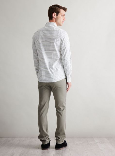 Camisa Manga Larga Check Básica-5