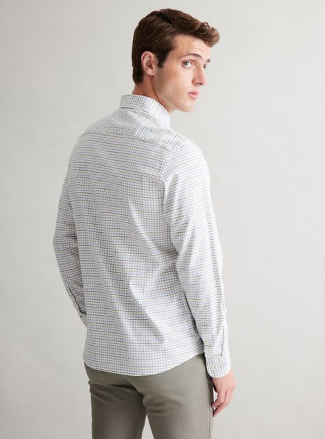 Camisa Manga Larga Check Básica-1