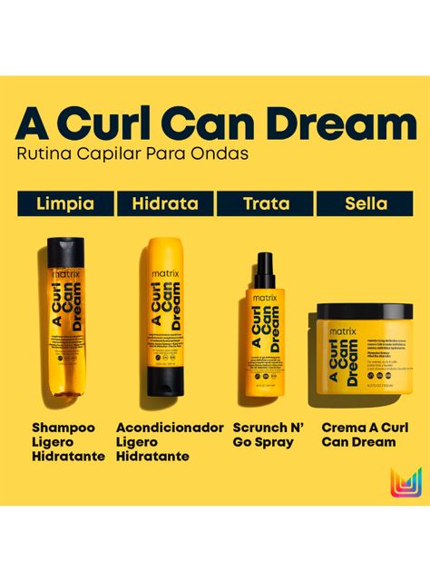 Acondicionador Hidratante Ligero Cabello Ondulado A Curl Can Dream 300 ml Matrix-2
