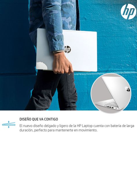 Notebook 14-dq2025la Intel Core i3-1115G4 4GB RAM 256GB SSD + 16GB Intel Optane 14"-8