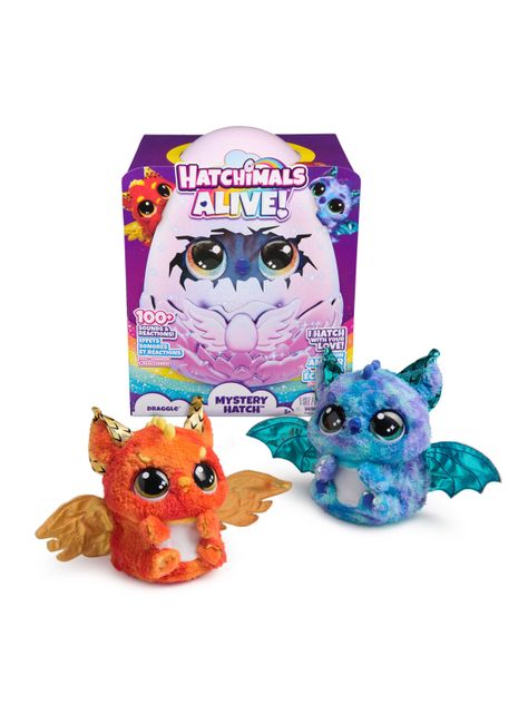 Peluche Huevo Interactivo Draggle-0