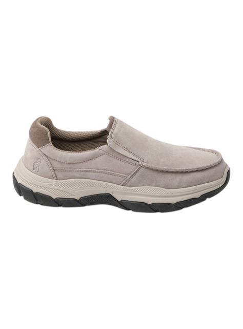 Zapato Casual Sport Slip On Cuero Color Liso Hombre-0