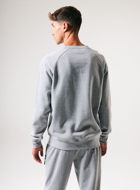 Polerón Crew Neck Logo Sobre Relieve-1