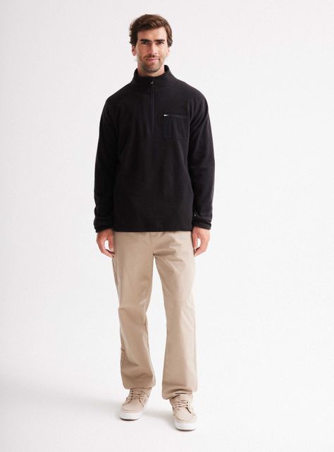 Polar Micropolar Half Zipper-4