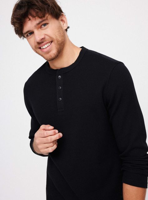 Polera Manga Larga Waffle-2
