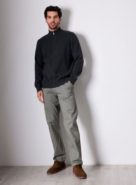 Sweater Full Zipper Algodón-4