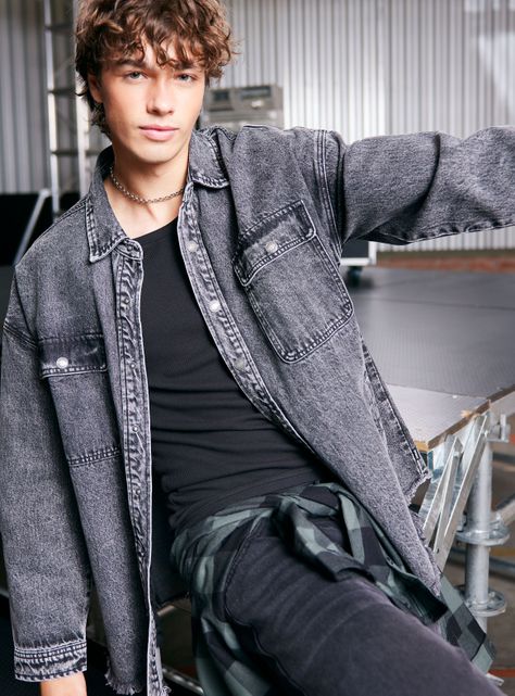 Chaqueta Sobrecamisas Relaxed Fit-2