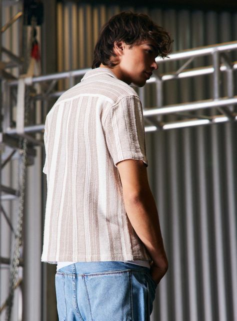 Camisa Resort Relaxed Fit Cuello Camisero-1