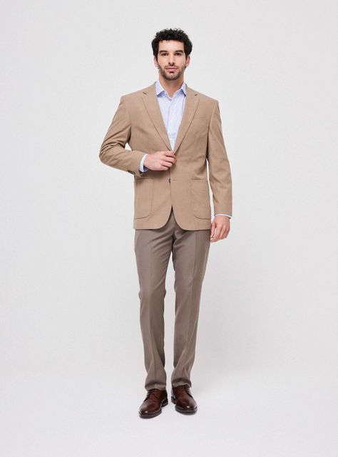 Vestón Recto Regular Fit Knit-4