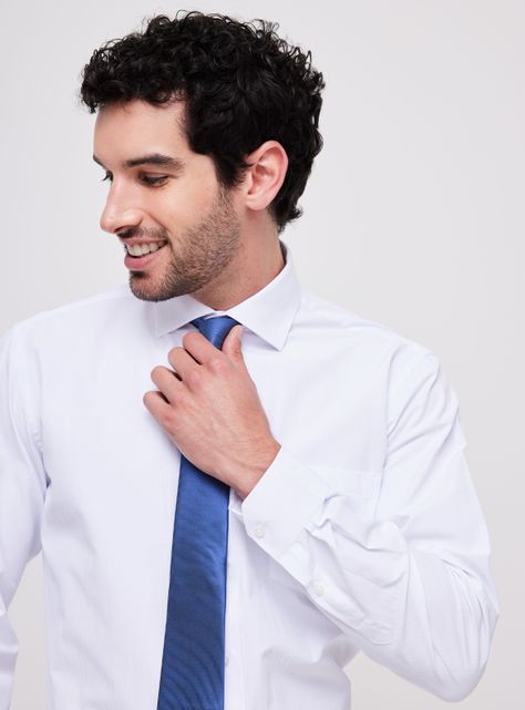 Camisa Semi Slim Textura Fantasías de Lineas-2