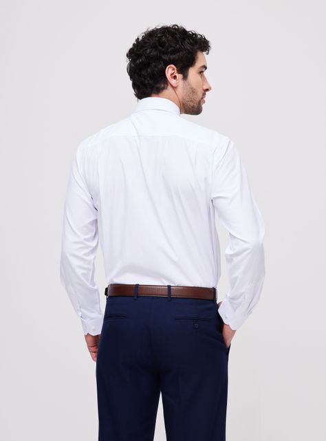 Camisa Semi Slim Textura Fantasías de Lineas-1