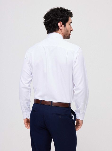 Camisa Texturas en Colores Semi Slim-1