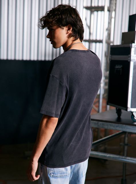 Polera Rib Manga Corta-1