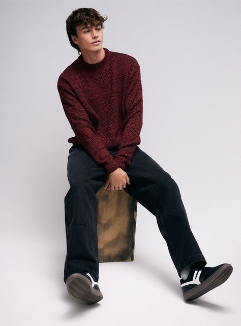 Sweater Rayas Cuello Redondo-4