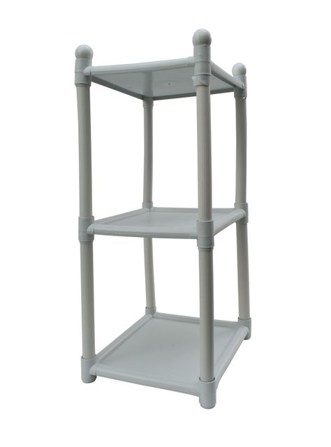 Mesa de Centro Multiuso 3 Niveles Blanco-1