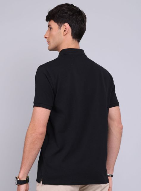 Polera Pique Lisa Manga Corta R-1