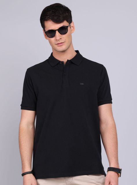 Polera Pique Lisa Manga Corta R-0