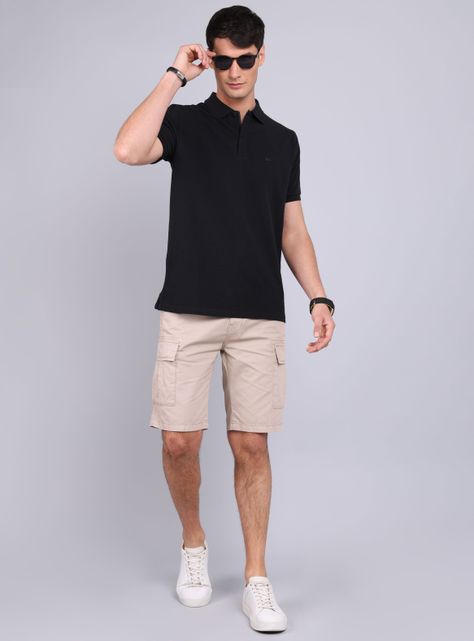 Polera Pique Lisa Manga Corta R-3