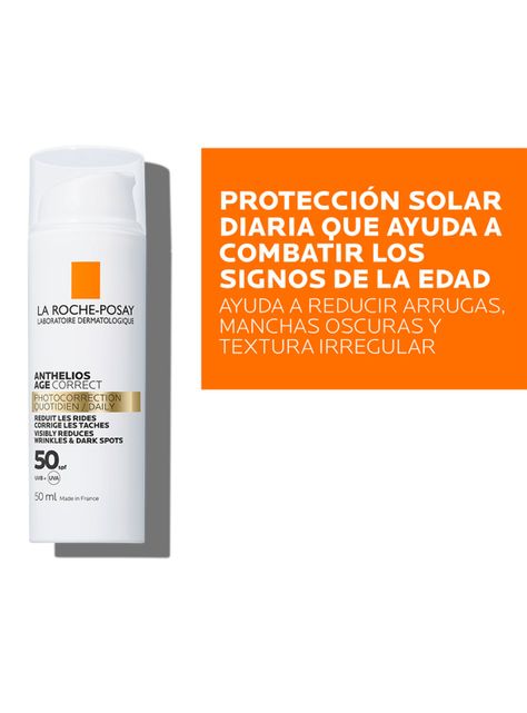 Protector Solar Rostro Anthelios Age Correct FPS50 50 ml-4