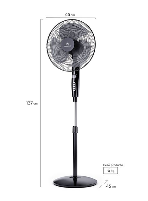 Ventilador de Pedestal 55W SF160-1