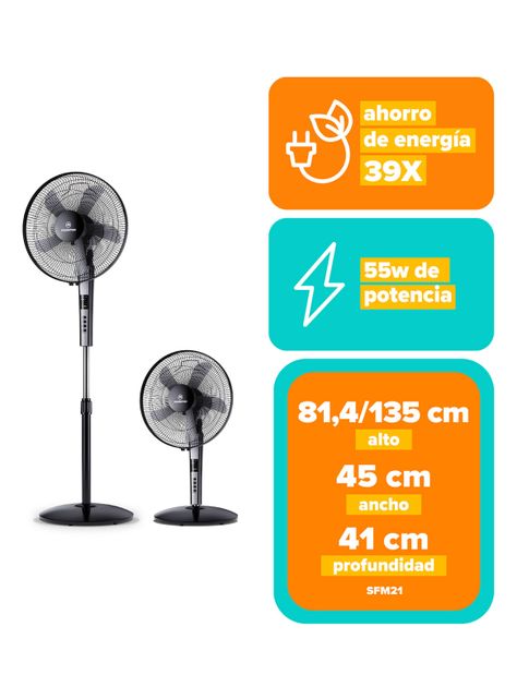 Ventilador 2 en 1 55W SFM21-3