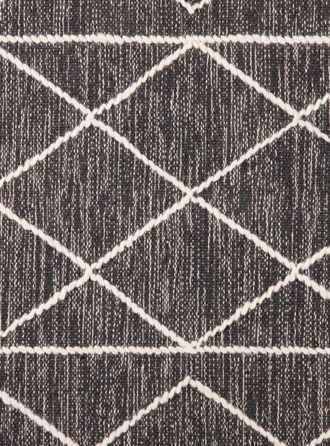 Alfombra 140 x 200 cm Woven Geo Anthracite D4-3