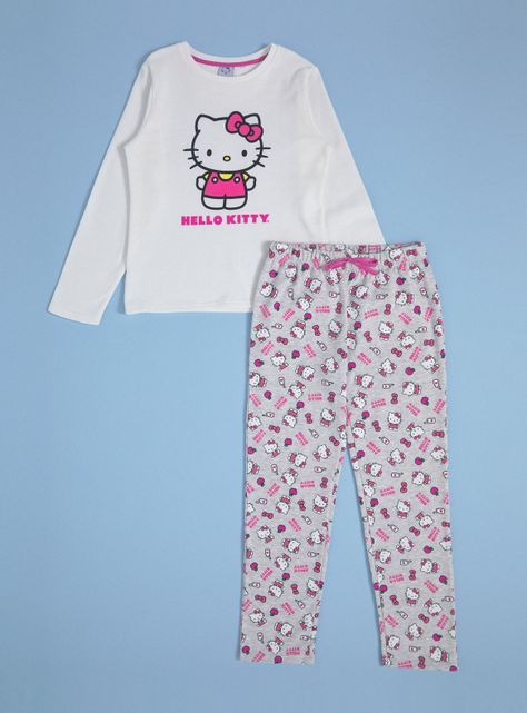 Pijama Franela Licencia Hello Kitty-0