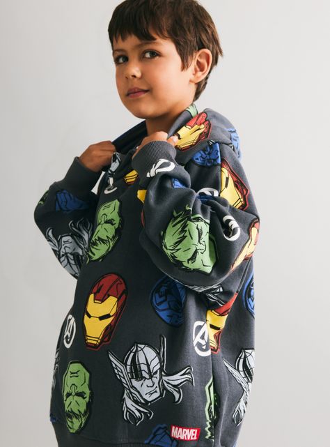 Polerón Full Estampado Avengers-1