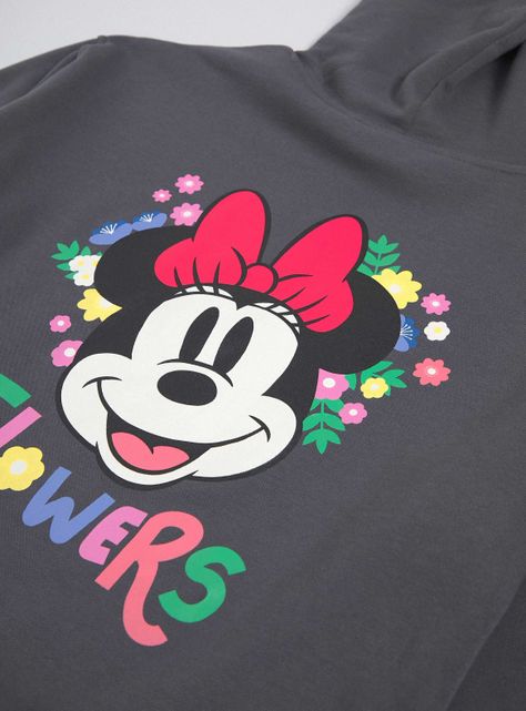Polerón Hooddie con Estampado Minnie Adelante y Atrás-4