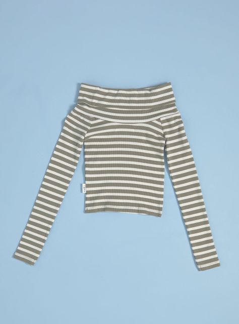 Polera con Cuello Bardot-3