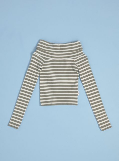 Polera con Cuello Bardot-2